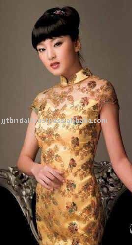 JHL079 Cheongsam Chinese Style Dress Qipao