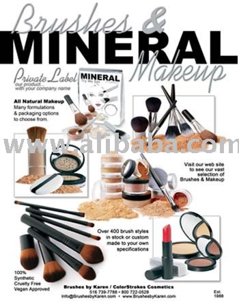 Wholesale / Private Label Mineral Makeup products, buy Wholesale