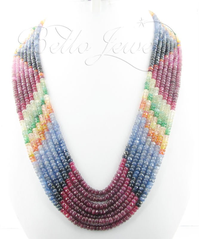 multi beaded necklace. eaded necklaces and multi