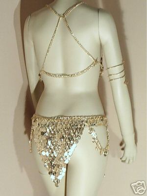 belly dance costumes. Belly Dance Coin Costume Bra