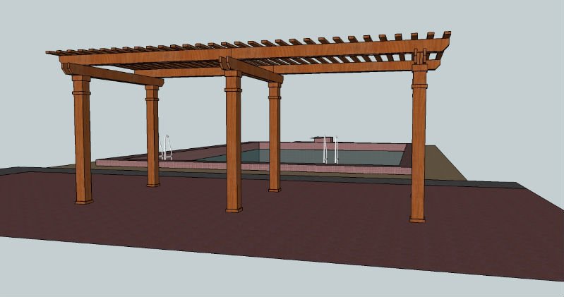 Wood Pergola Kits Lowe's