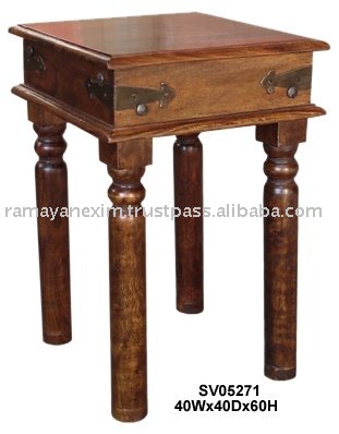 Side Tables  Living Room on Lamp Side Table Indian Wooden Furniture Living Room Furniture Home