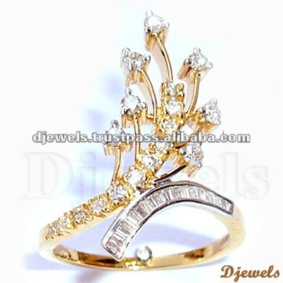 Natural Diamond Gold Wedding Ring