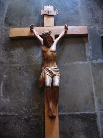 Jesus Wood Carving