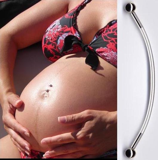 See larger image Pregnancy Piercings