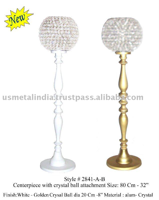 Centerpiece Table Top with Crystal ball attachment