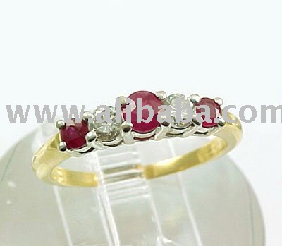 estate jewelry engagement rings. See larger image: Estate Jewelry - Diamond and Ruby Engagement Ring
