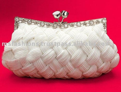 satin clutch purses. Satin Clutch Bag Crystal