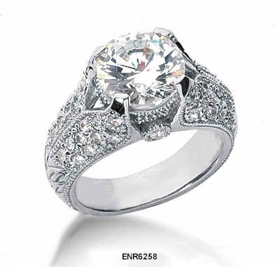 Antique Style Jewelry on Designer Diamond Rings   Special And Unique Engagement Rings