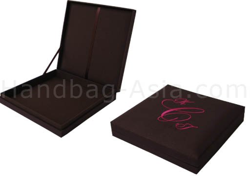 See larger image Wedding Silk Invitation Boxes