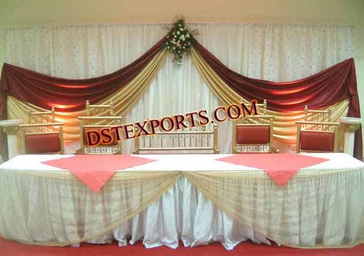 See larger image DECORATED WEDDING STAG BACKDROPS