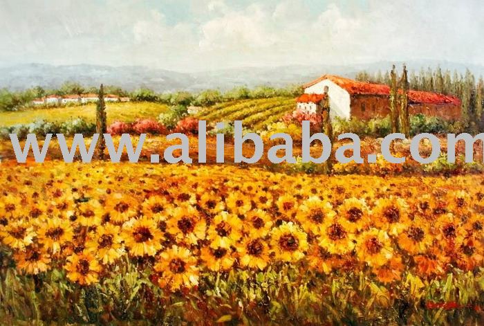 Sunflower Field Wallpaper. Terraced field jun in thethe