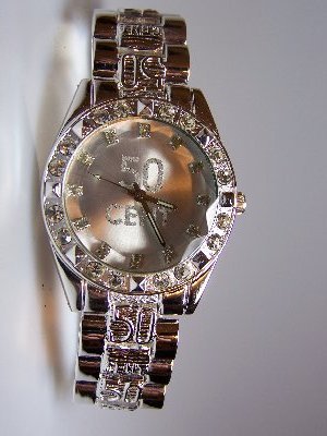 See larger image 50cent Iced Out Bling Watch