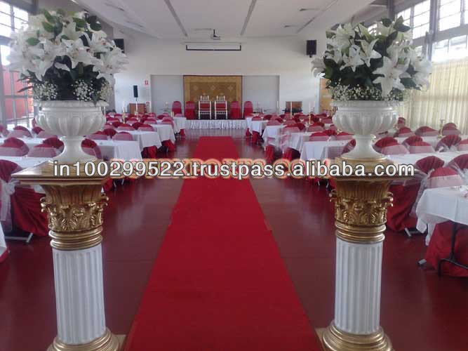 WE ARE MANUFACTURING AND EXPORTINGS ALL TYPE WEDDING AISLEWAY ROMAN PILLAR