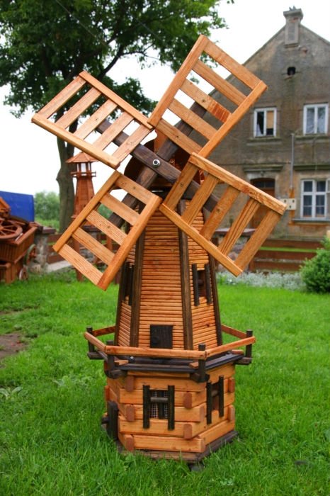 Wooden Garden Windmill Plans