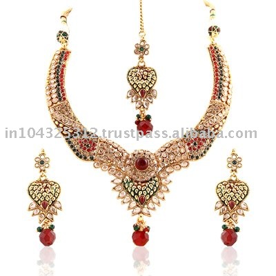 Indian Wedding Gift Ideas on Indian Bridal Jewelry Set See Larger Image Indian Bridal Jewelry Set