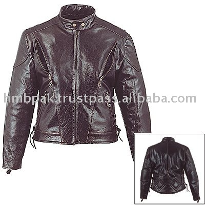 Fashion Raincoats  Women on Hmb 0332c Women Leather Jackets Biker Fashion Motorcycle Coats Sales
