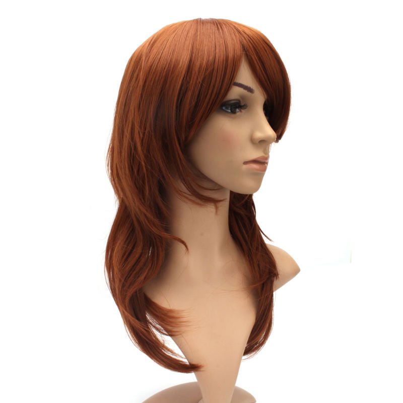 Straight Long Brown Layered Wigs Hair Products Buy Straight Long 