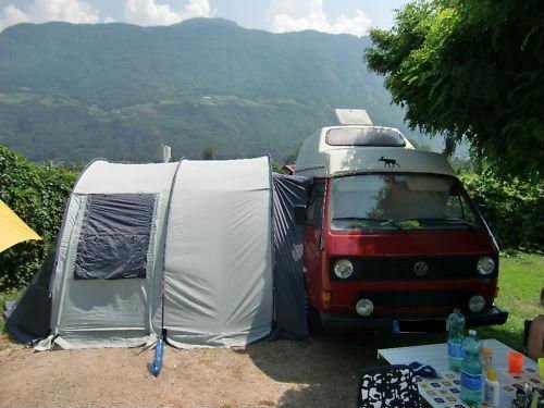VW T3 Camper mit festem Hochdach