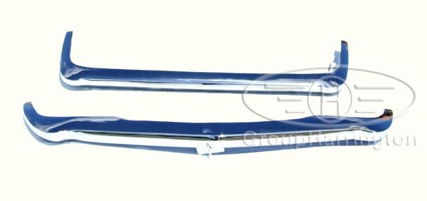 See larger image MASERATI 3500GT S1 62 65 Stainless Steel Bumpers
