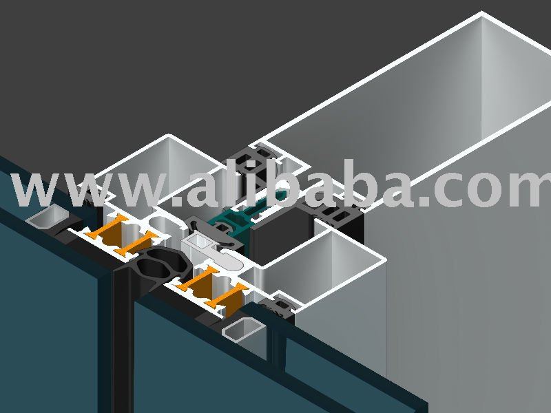 Aluminium Curtain Walling