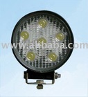 18W 1080LM 6pcs High power Leds Round LED Working Light