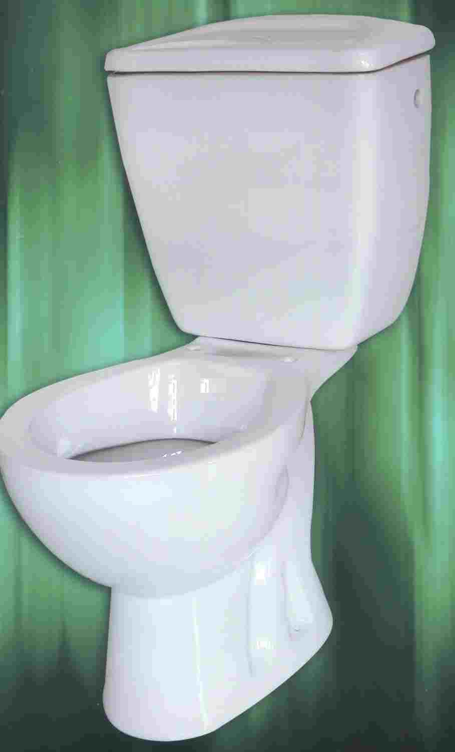 Western Type Toilet With Flush Tank