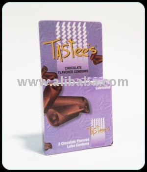 chocolate flavour condom
