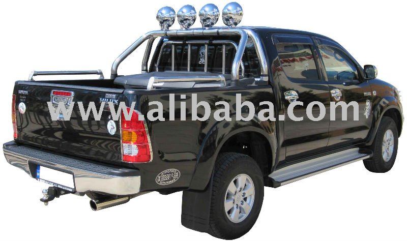 toyota hilux stainless steel roll bar #7