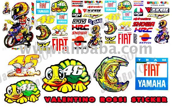 Valentino ROSSI 46 pegatinas DECAL RACING MOTO GP deportivos ... Valentino ROSSI 46 pegatinas DECAL RACING MOTO GP deportivos ...