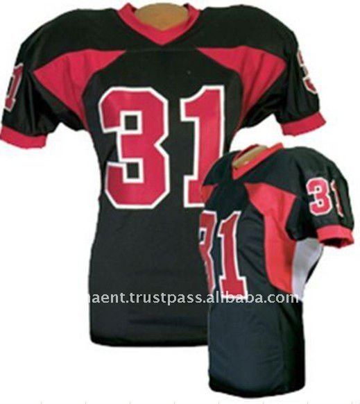 Black Football Jersey