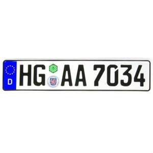 les plaques d immatriculation