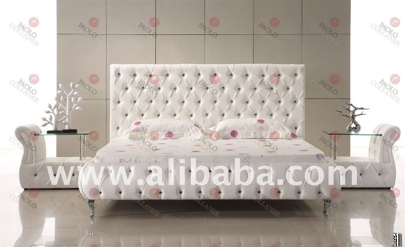  - LUXURY_DESIGN_LEATHER_SOFT_BED_WITH_CRYSTALS