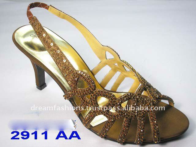 Pakistani Indian hand made crystal Bridal Shoes