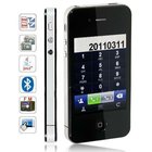 FREE SHIPPING 3.2 inch i68 4G+++ Java FM Dual Cards Touch Screen Cell Phone (Black)