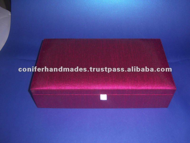 Fabric Covered Boxes for Wedding Invitations fabric wedding invitations