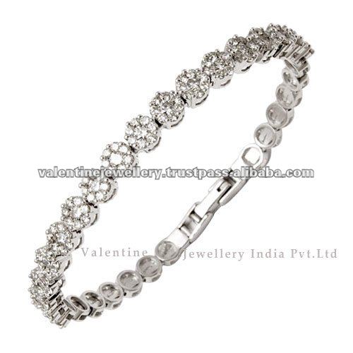 2012_new_trendy_bracelet_white_gold_bracelet