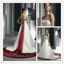 Two toned wedding dresses