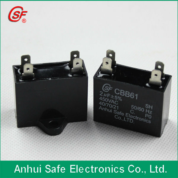 Table fan capacitor connection