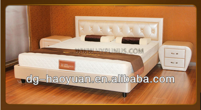 Modern Design Solid Wood Storage Double Bed - Buy Solid Wood ...