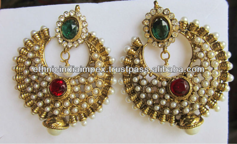Ram leela earrings online buy