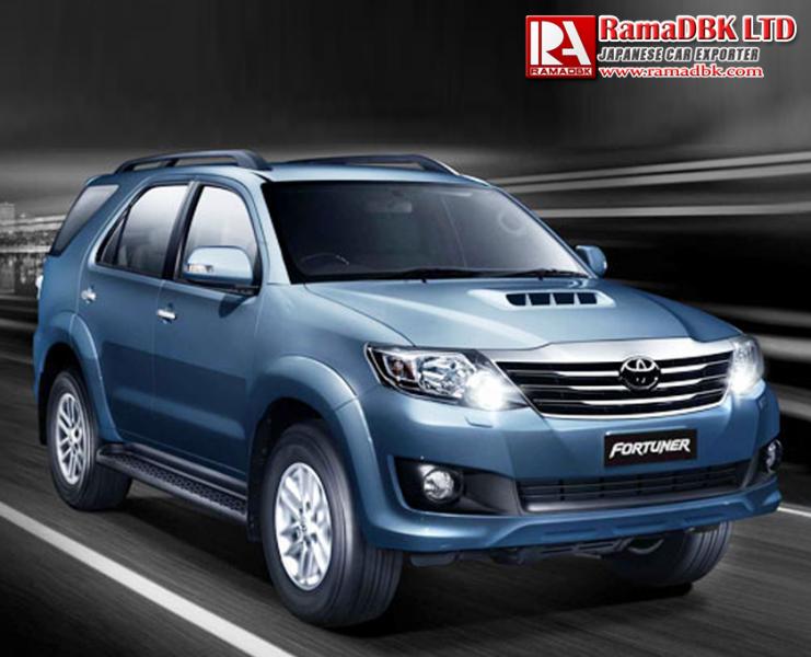 Used toyota fortuner from japan