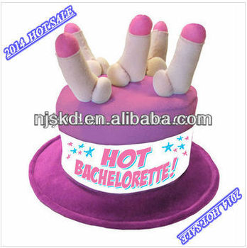 ... Hot Sale-Adult Funny Hats, Caps, Sexy Funny Birthday Cakes,Penis Caps
