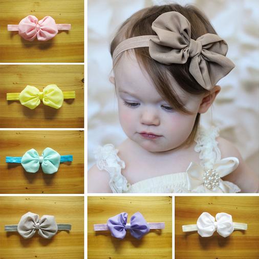 2014 neuen design multi farben kinder baby blume stoff haarbänder ... Wandfarben fur madchen