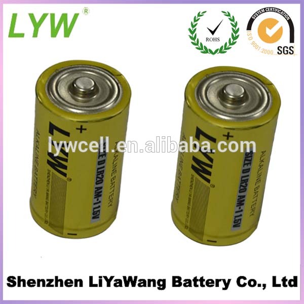 Size D Dry Cell Torch Battery - Buy Alkaline Battery Lr20,Battery Size ...