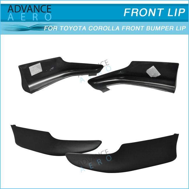 2011 toyota corolla front bumper spoiler #2