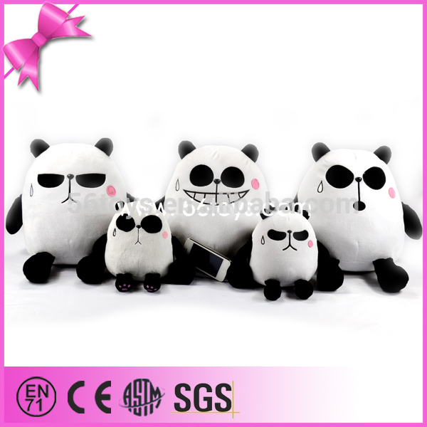 Panda Bear Stuffed Toys 2015 Most Popular Good Quality Customized Promotional Gift