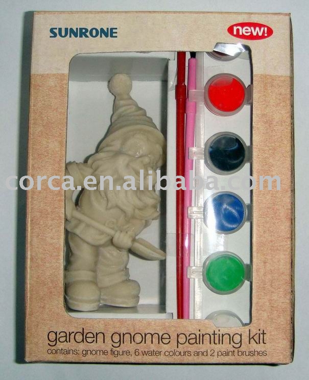 garden gnome pictures. Garden Gnome Painting