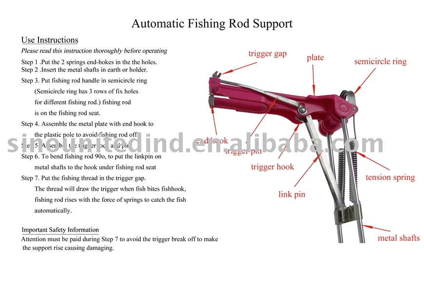 fishing rod. Fishing Rod Support(China