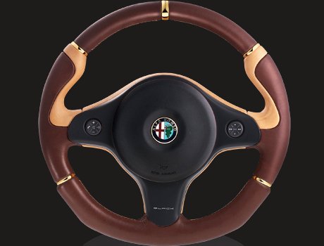 Alfa 159 gold steering wheel